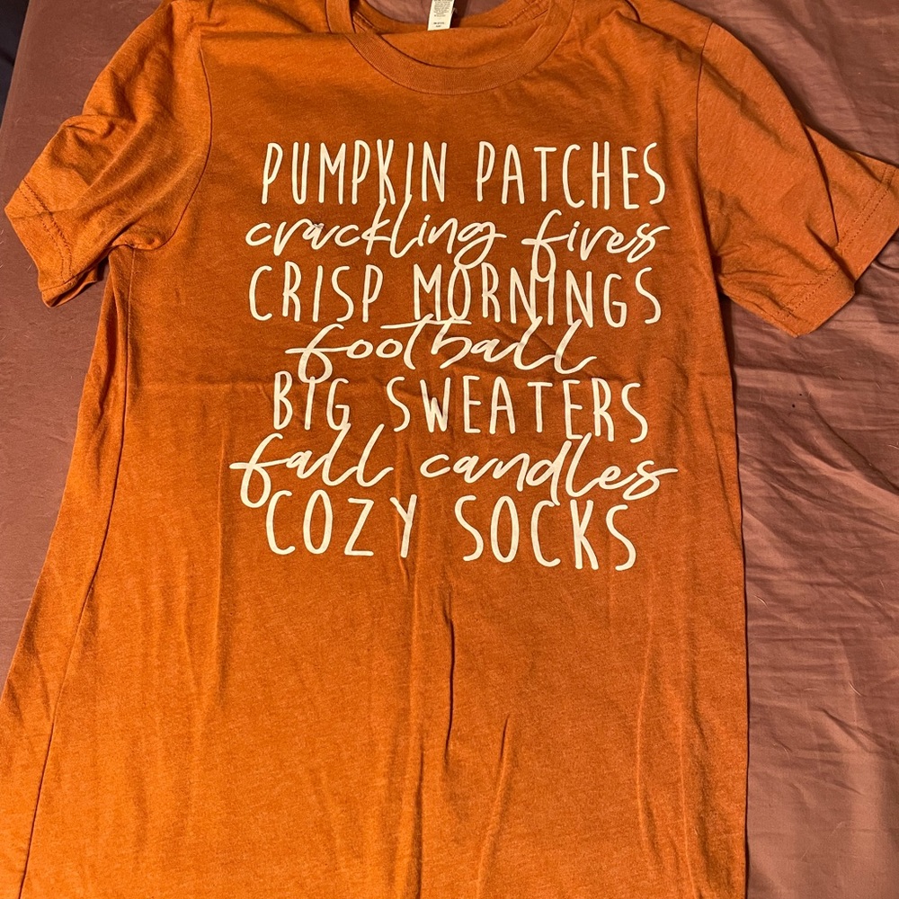 Womens fall t shirt